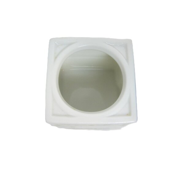 Lenox Spice Village Mustard BOTTOM ONLY Spice Jar Lid Cottage House Ceramic - Picture 5 of 6